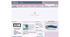 Desktop Screenshot of aenorchile.com